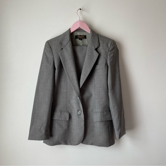 Brooks Brothers Wool Skirt Suit Set - Picture 5 of 14